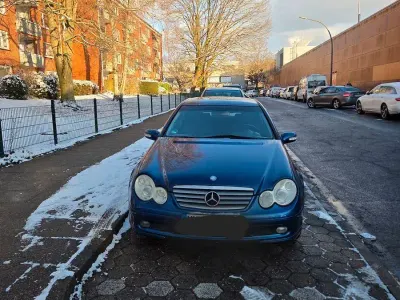 Occasion Mercedes C180 143 ch (105 kW) 2002 Bleue Coupé