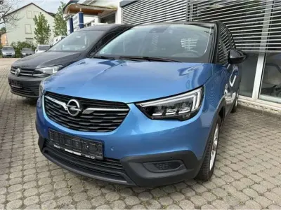 Gebraucht Opel Crossland X Edition 82 PS (60 kW) 2018 Arktis blau (m2) SUV