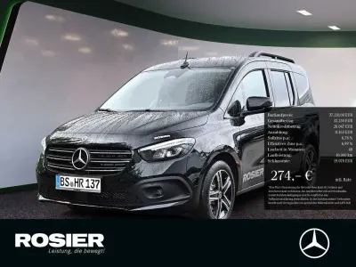 Gebraucht Mercedes T180 Progressive 116 PS (85 kW) 2026 Schwarz / loparitschwarz Van / Kleinbus