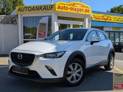 Gebraucht Mazda CX-3 Prime-Line 120 PS (88 kW) 2018 Weiß SUV
