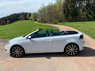 Używany VW Golf 105 KM (77 kW) 2011 Biały Kabriolet