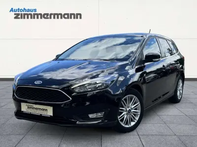 Gebraucht Ford Focus Cool & Connect 125 PS (91 kW) 2018 Iridiumschwarz metallic Kombi