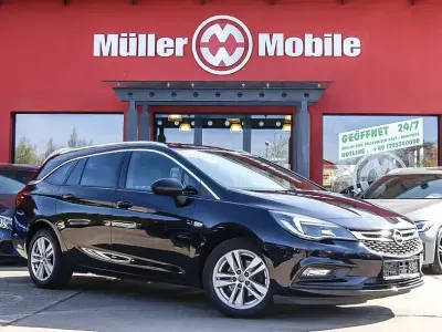 Gebraucht Opel Astra Dynamic 125 PS (91 kW) 2018 Blau Kombi