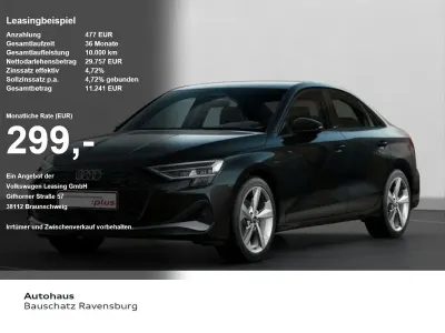 Gebraucht Audi A3 Comfort 150 PS (110 kW) 2025 Schwarz Limousine