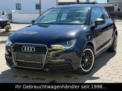 Brugt Audi A1 Attraction 86 HK (63 kW) 2011 Sort Hatchback