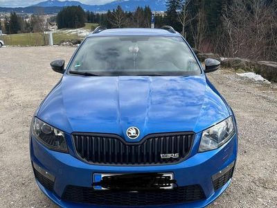 Gebraucht Skoda Octavia RS 184 PS (135 kW) 2016 Blau Kleinwagen