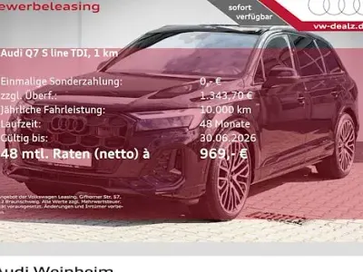 Ny Audi Q7 Ambiente 286 HK (210 kW) 2025 Sort SUV