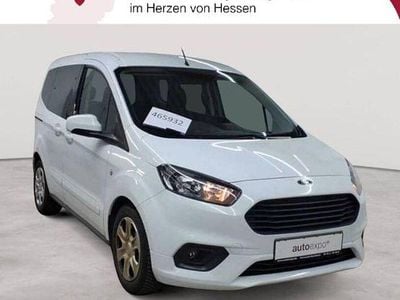 Gebraucht Ford Tourneo Courier Trend 101 PS (74 kW) 2020 Weiß Van / Kleinbus