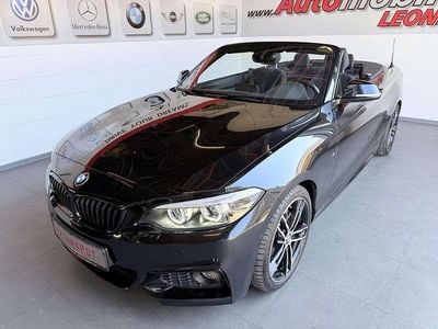 Usata BMW 220 M Sport 184 CV (135 kW) 2021 Nero Cabrio