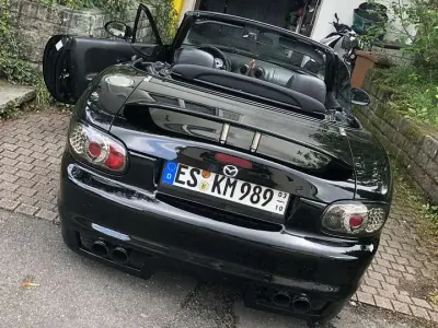 Gebraucht Mazda MX5 110 PS (80 kW) 2000 Schwarz Cabrio