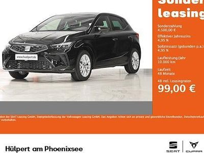 Neu Seat Ibiza 115 PS (84 kW) 2025 Schwarz Limousine