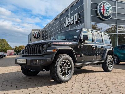 Gebraucht Jeep Wrangler Unlimited Rubicon 272 PS (200 kW) 2024 Schwarz SUV