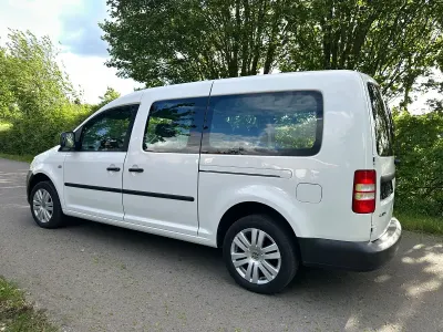 Gebraucht VW Caddy Maxi Startline 109 PS (80 kW) 2014 Weiß Van / Kleinbus