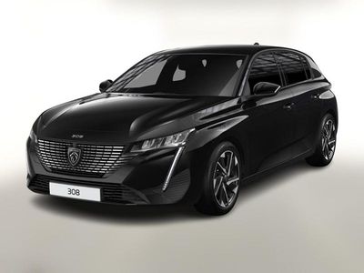 Neu Peugeot 308 Allure 131 PS (96 kW) 2025 Schwarz metallic