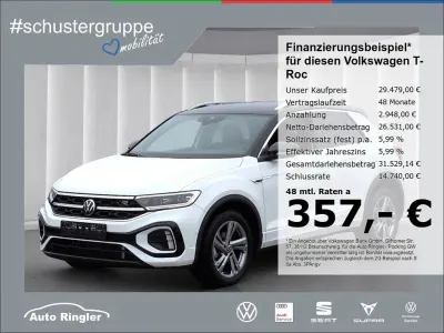 Gebraucht VW T-Roc R-line 150 PS (110 kW) 2025 Pure white (weiss) SUV