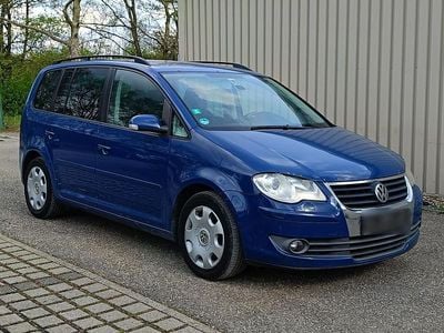 Second-hand VW Touran 140 CP (102 kW) 2008 Albastru Monovolum