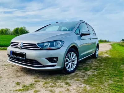 Gebraucht VW Golf Sportsvan LOUNGE 110 PS (80 kW) 2015 Silber Van / Kleinbus