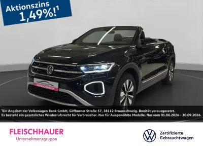 Gebraucht VW T-Roc Cabriolet Goal 116 PS (85 kW) 2025 Schwarz Cabrio