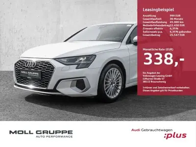 Gebraucht Audi A3 Advanced Plus 150 PS (110 kW) 2022 Ibisweiß Limousine