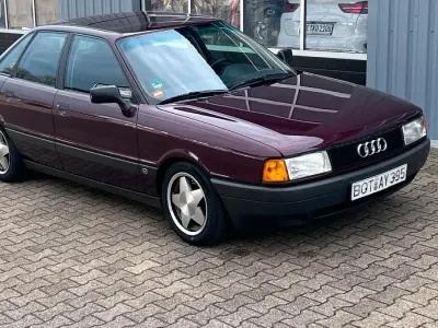 Occasion Audi 80 90 ch (66 kW) 1991 Rouge Berline