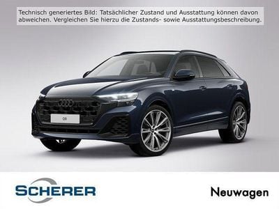 Neu Audi Q8 Sport 340 PS (250 kW) 2025 Blau SUV