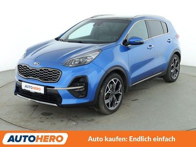 Usata Kia Sportage GT-Line 185 CV (136 kW) 2019 Blu SUV