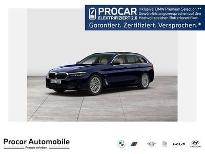 Gebraucht BMW 530e 184 PS (135 kW) 2022 Blau Kombi