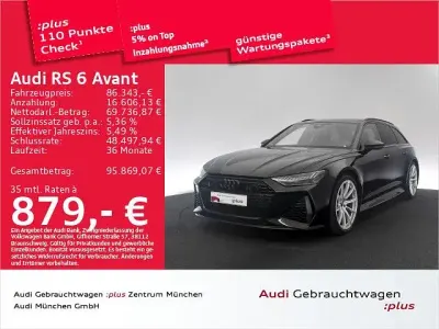 Gebraucht Audi RS6 Advanced 600 PS (441 kW) 2021 Sebringschwarz kristalleffekt Kombi