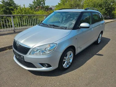 Gebraucht Skoda Fabia 86 PS (63 kW) 2014 Silber Kombi