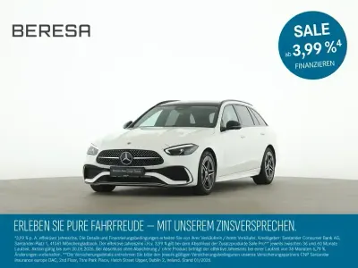 Brugt Mercedes C200 AMG 163 HK (119 kW) 2025 Hvid Stationcar