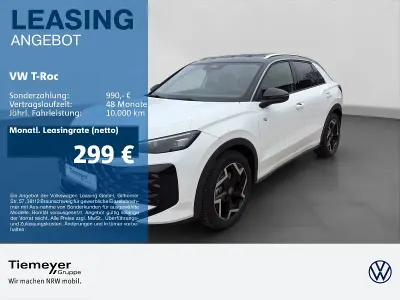 Neu VW T-Roc Style 150 PS (110 kW) 2025 Weiß SUV