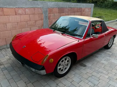 Gebraucht Porsche 914 80 PS (58 kW) 1972 Rot Cabrio