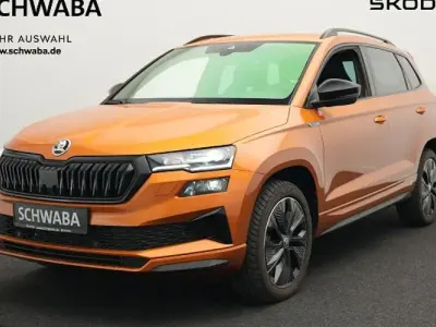 Gebraucht Skoda Karoq SportLine 150 PS (110 kW) 2023 Orange SUV
