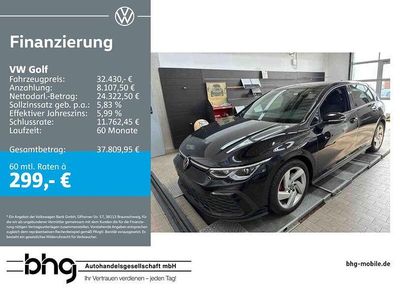 Gebraucht VW Golf VIII GTD 200 PS (147 kW) 2024 Grenadillschwarz metallic Limousine