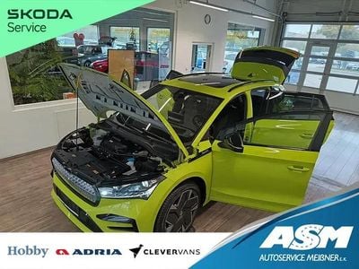 Brugt Skoda Enyaq iV RS 250 kW (340 HK) 2025 Grøn SUV