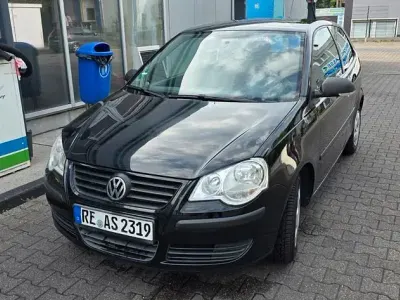 Gebraucht VW Polo Trendline 60 PS (44 kW) 2009 Schwarz Kleinwagen