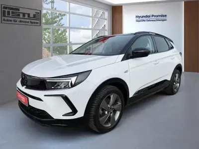 Gebraucht Opel Grandland X GS Line 131 PS (96 kW) 2023 Lack weiss banquise/deckende l SUV
