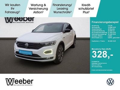 Pure white Gebraucht 2021 VW T-Roc Sportline SUV | 26.490 € (Guter Preis)