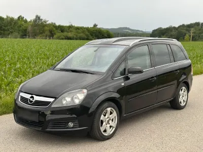 Gebraucht Opel Zafira 150 PS (110 kW) 2005 Schwarz Van / Kleinbus