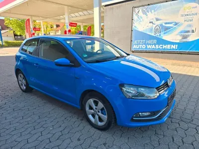 Occasion VW Polo LOUNGE 105 ch (77 kW) 2015 Bleue Citadine