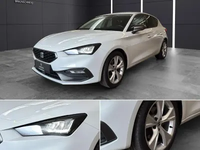 Usata Seat Leon FR 150 CV (110 kW) 2022 Bianco Berlina