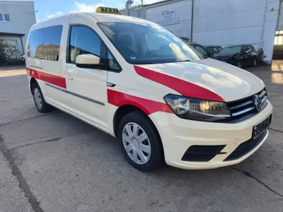 Gebraucht VW Caddy Maxi 102 PS (75 kW) 2018 Gelb Van / Kleinbus