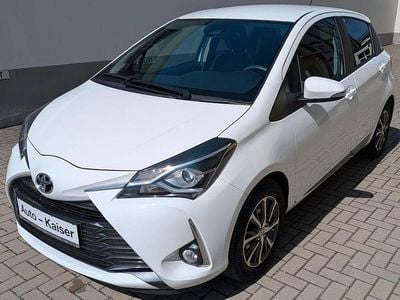 Brugt Toyota Yaris Club 111 HK (81 kW) 2019 Hvid Sedan