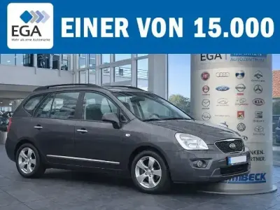Gebraucht Kia Carens LX 144 PS (105 kW) 2007 Grau Van / Kleinbus