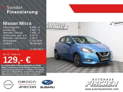 Gebraucht Nissan Micra N-Way 101 PS (74 kW) 2019 Blau Kleinwagen