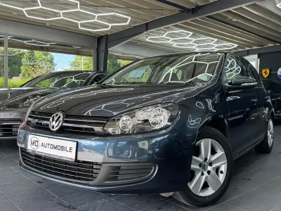 Gebraucht VW Golf VI Comfortline 122 PS (89 kW) 2009 Blau Kleinwagen