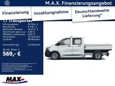 Neu VW T7 150 PS (110 kW) 2026 Weiß Van