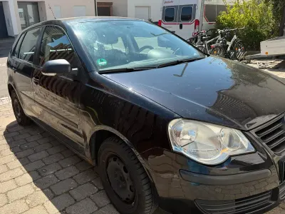 Gebraucht VW Polo 60 PS (44 kW) 2007 Schwarz Kleinwagen