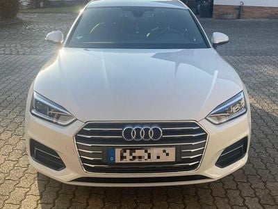 Gebraucht Audi A5 Sportback S-Line 190 PS (139 kW) 2019 Weiß Kleinwagen