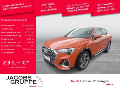 Gebraucht Audi Q3 Sportback S-Line 150 PS (110 kW) 2025 Pulsorange SUV